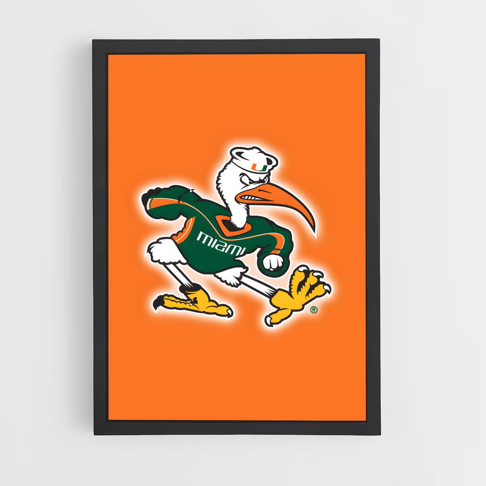 Poster Dolphins Paradise – affiche Baseball (vue 2)